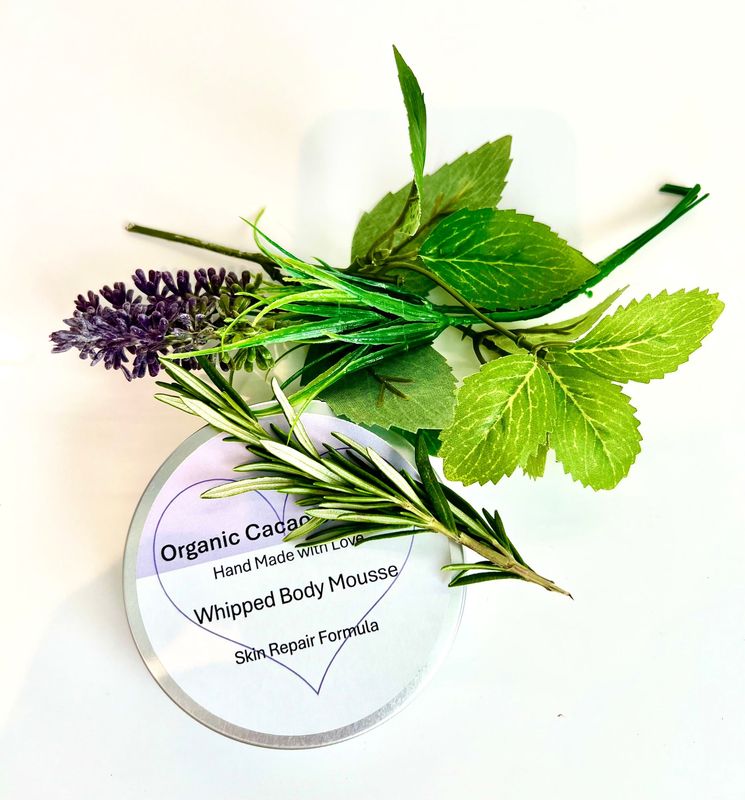 Whipped Body Mousse  Skin Repair formula