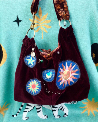 Velvet Planet Shoulder Bag