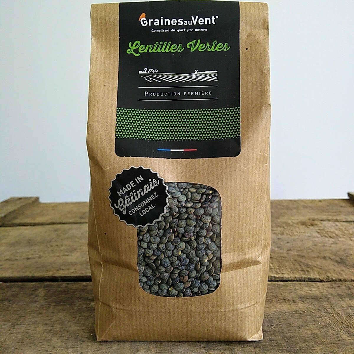LENTILLES VERTES 500 gr