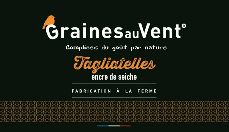 TAGLIATELLES Encre de Seiche 400 gr
