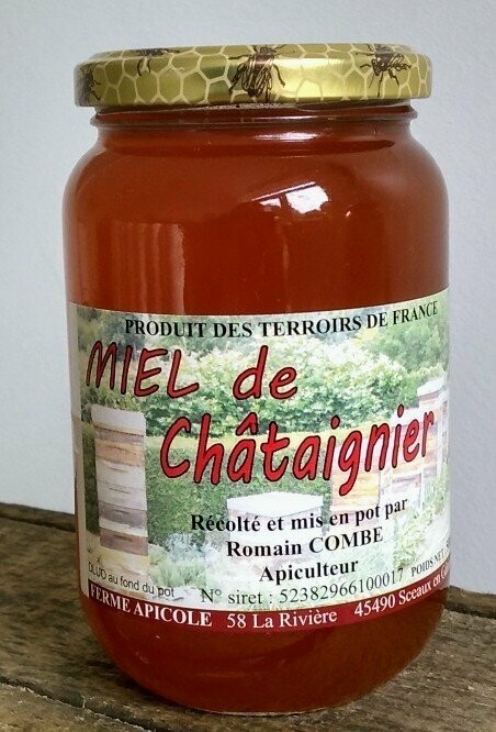 Miel de Chataîgnier Pot 500 gr