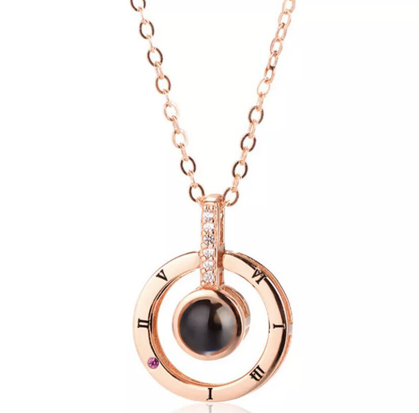 ‘I Will Always Love You’ Necklace, Gold