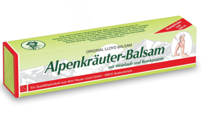 Alpenkräuter Balsam mit Weinlaub und Rosskastanie 200ml