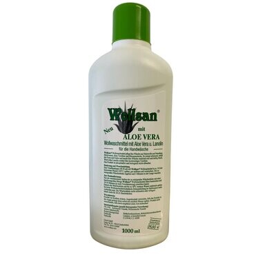 Wollsan Waschmittel mit Lanolin und Aloe-Vera 1 Liter