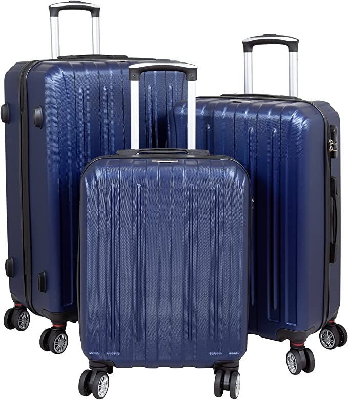 Kofferset / Trolleyset 3 tlg. Hartschale BLAU Kofferset / Trolleyset 3 tlg. Hartschale BLAU