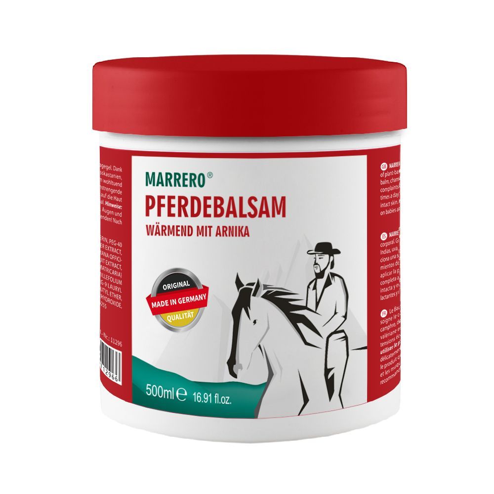Marrero Pferdebalsam wärmend mit Arnika 500ml