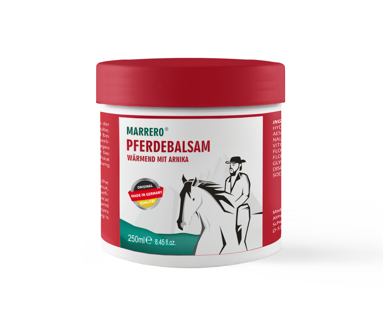 Marrero Pferdebalsam wärmend mit Arnika 250ml