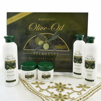 BIO-Vital - Olivenöl Pflegeset 5 tlg. BIO-Vital - Olivenöl Pflegeset 5 tlg.