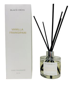 Black Onyx Raumduft 200 ml – Vanilla Frangipani Black Onyx Raumduft 200 ml – Vanilla Frangipani