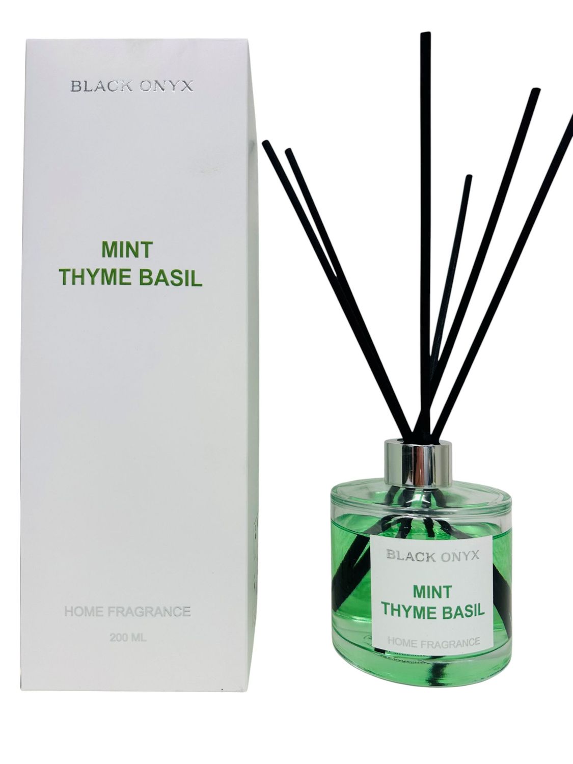Black Onyx Raumduft 200 ml – Mint Thyme Basil