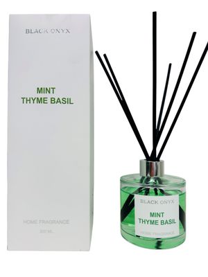 Black Onyx Raumduft 200 ml – Mint Thyme Basil