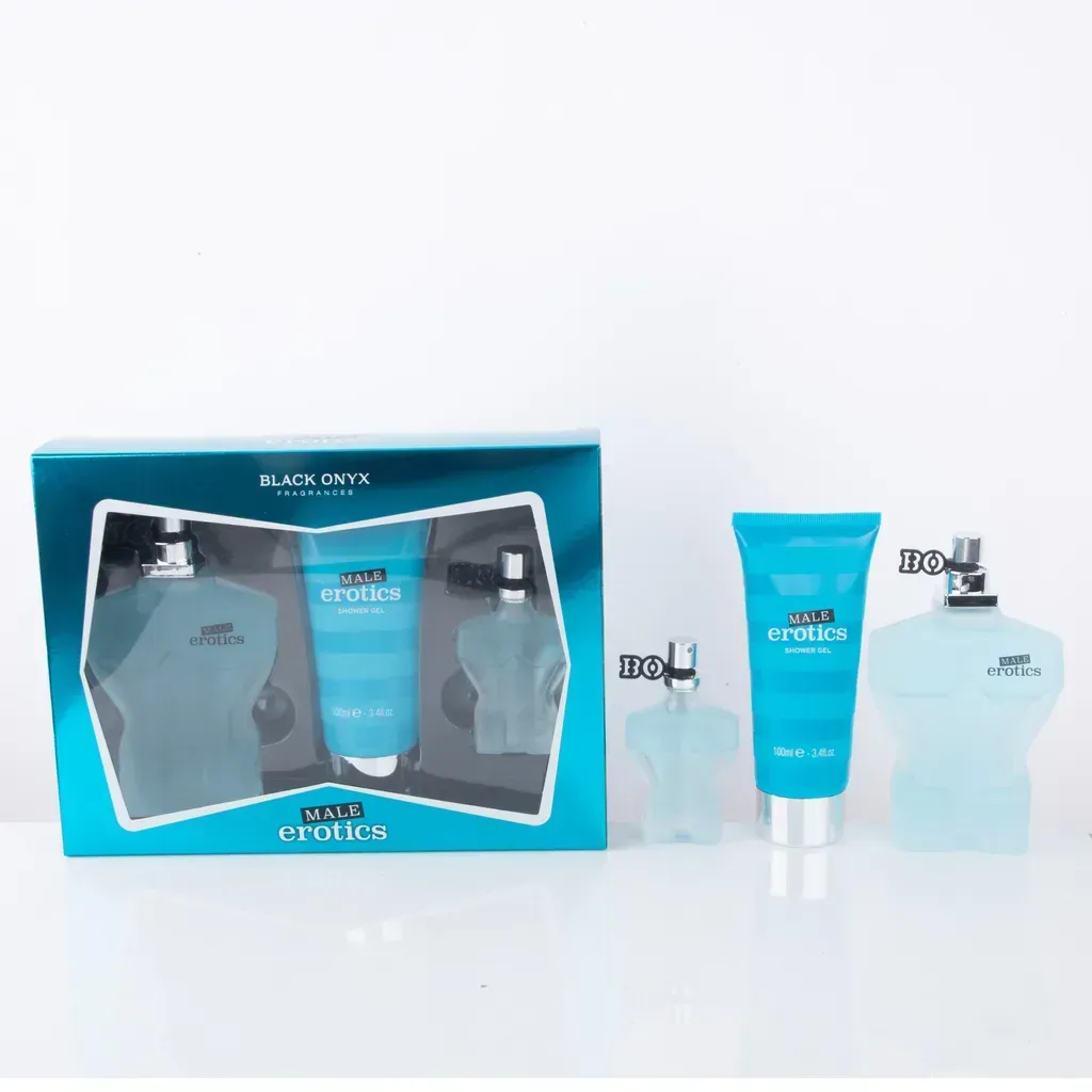 Black Onyx - Geschenkset Male Erotics 3 tl.g