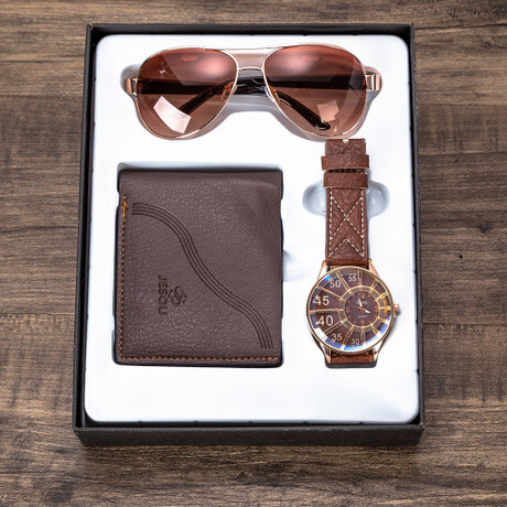 3 in 1 Watch+sun glass+wallet
