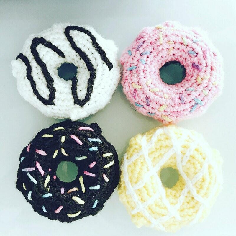 Donut Toy Rattle Set