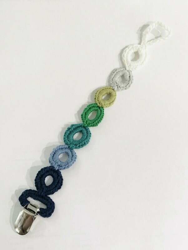 Cotton Pacifier Clip