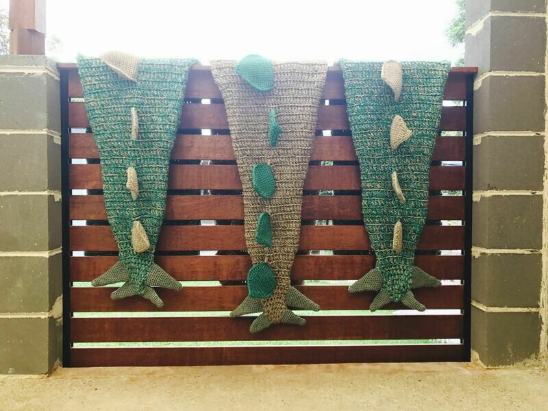 Dinosaur Tail Blanket