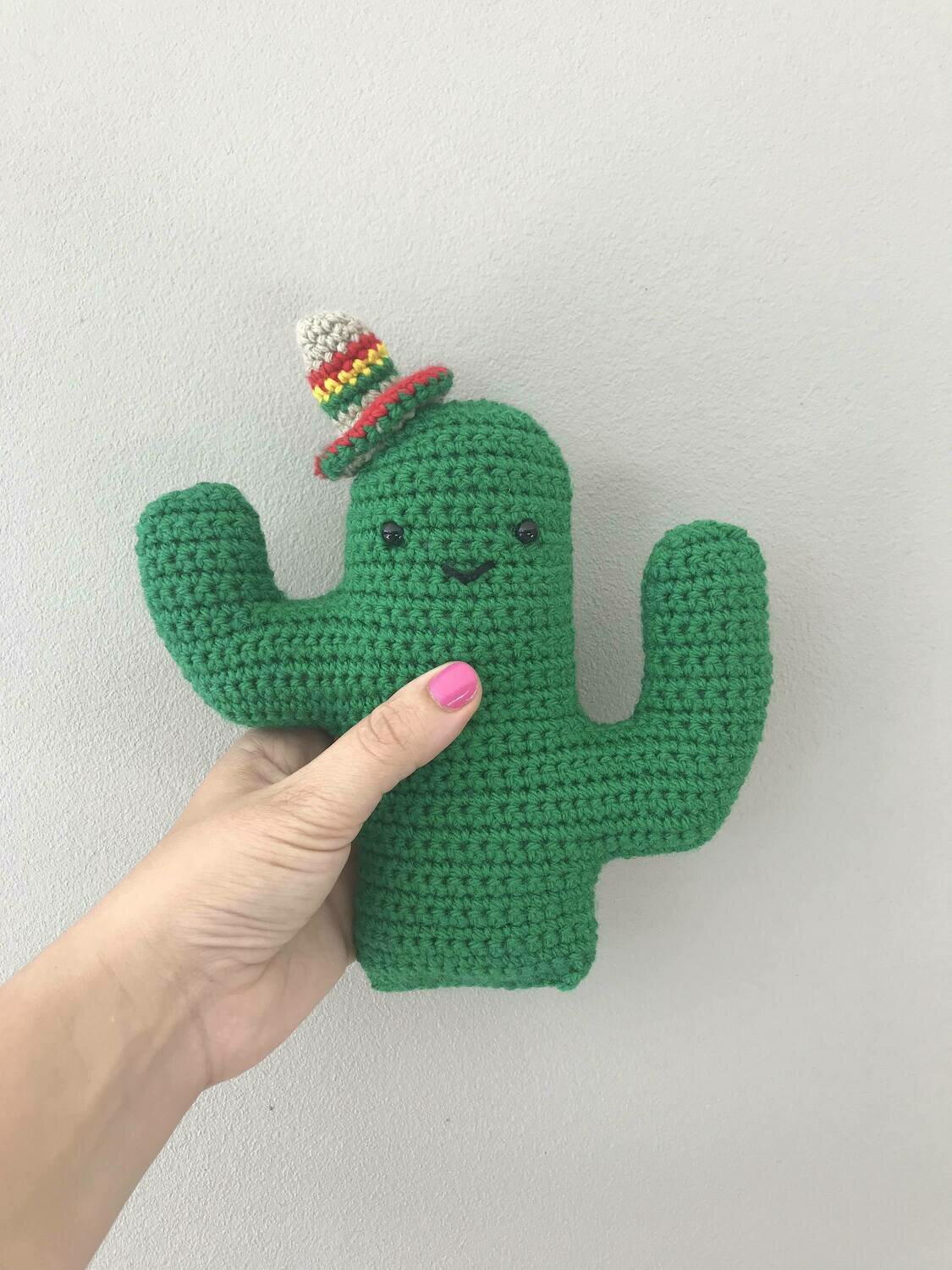 Cactus Squeaky Soft Toy