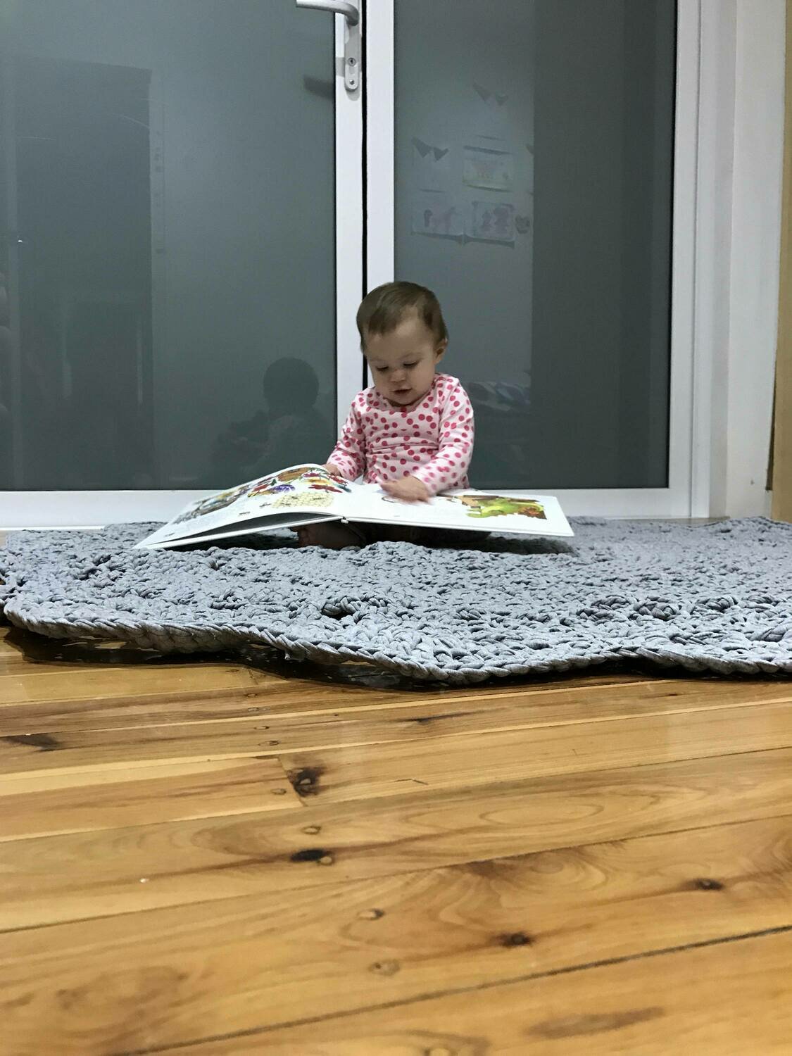 Crochet Mandela Floor Rug