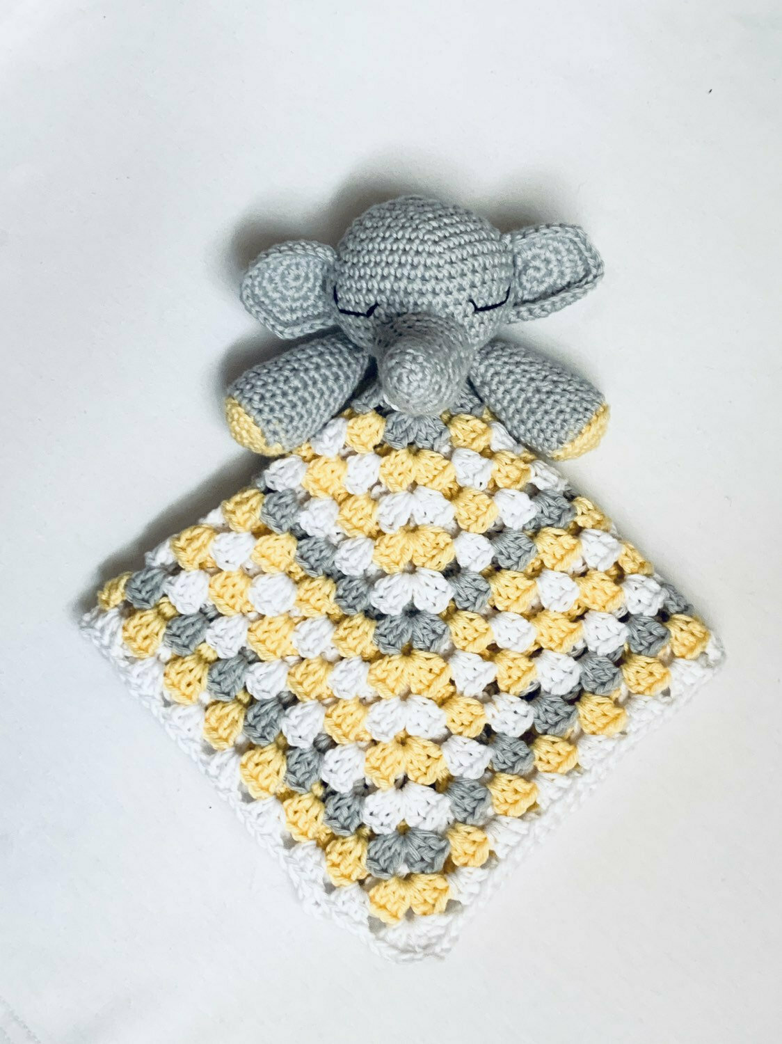 Sleepy Elephant Lovey | Comforter | Security Blanket