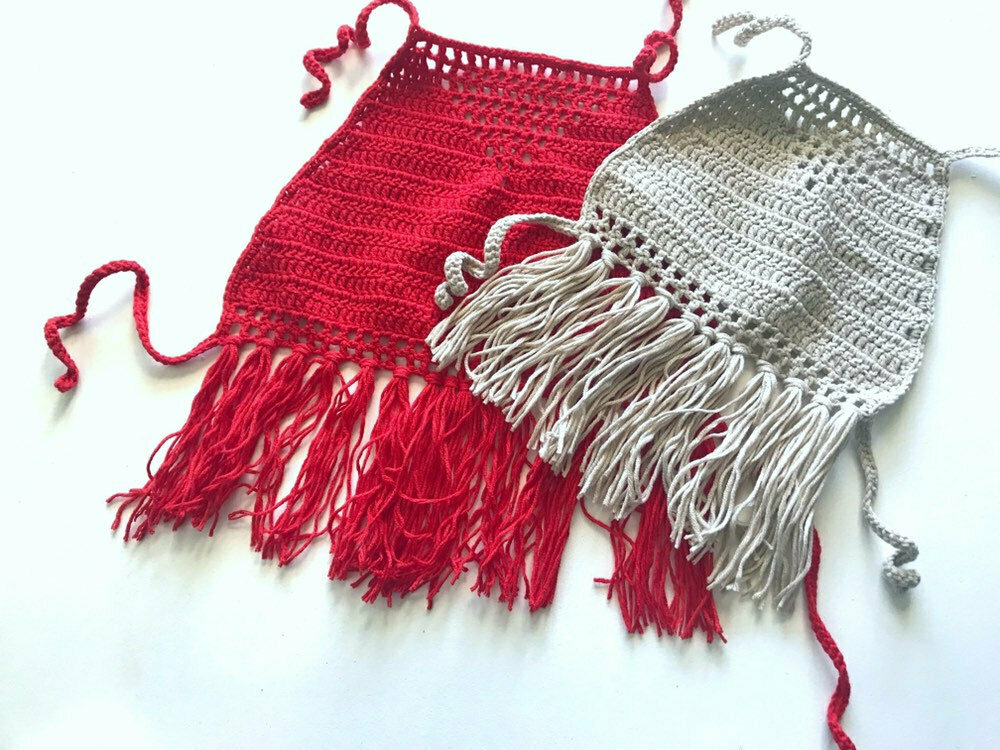 Boho Fringe Girls Top