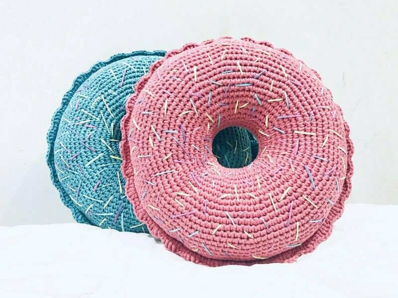 Cotton Donut Pillow Cushion