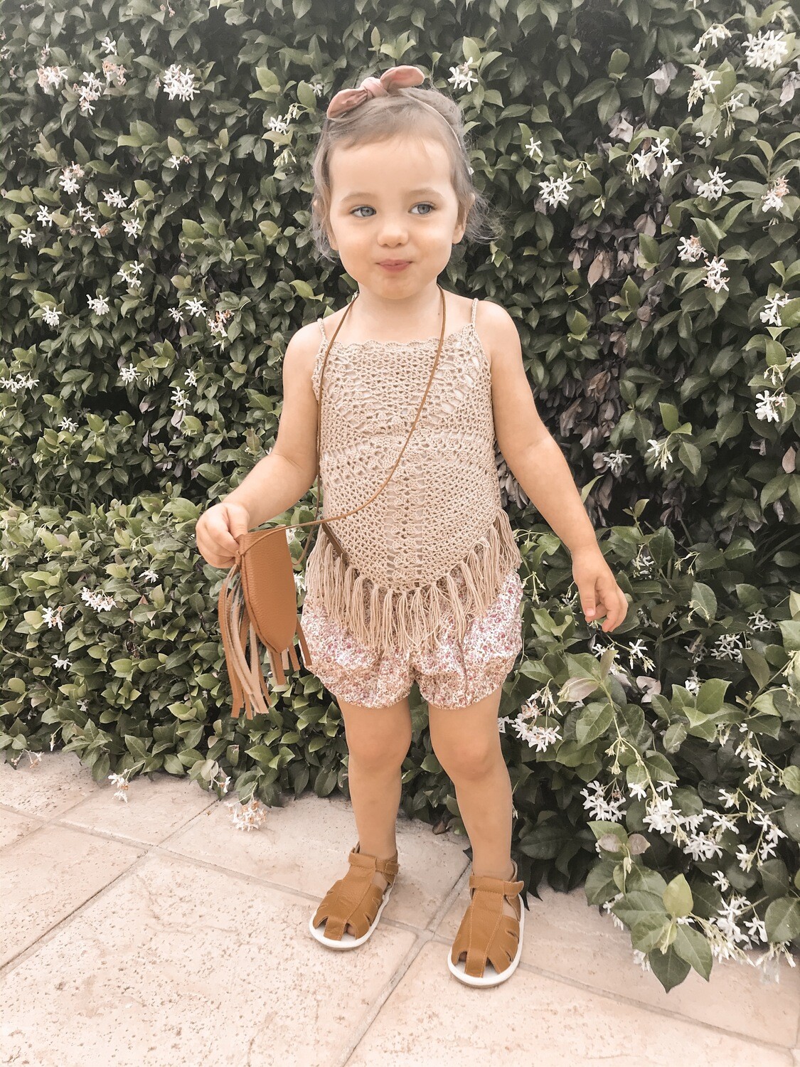 Summer Boho girls top, girls tunic