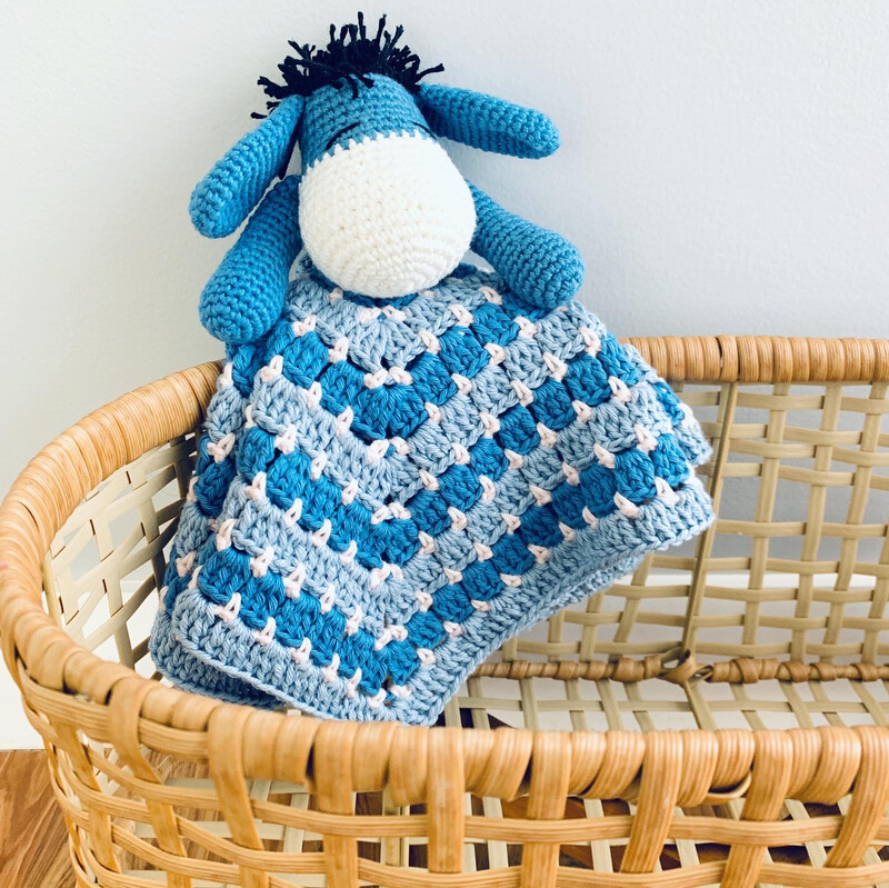 Sleepy Donkey Lovey | Comforter | Security Blanket