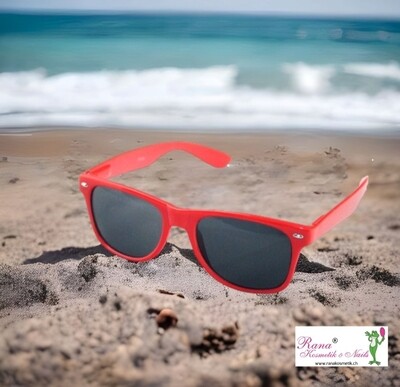 Sonnenbrille rot