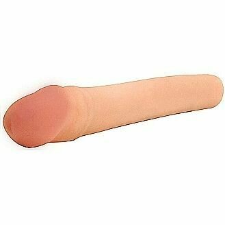 TOPCO CYBERSKIN XTRA THICK EXTENSION VIBRATING FLESH + 5.8CM