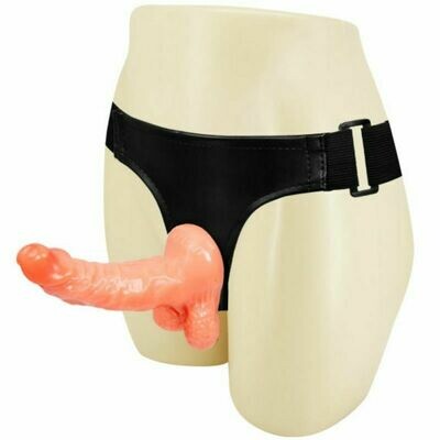 ARNES CON PENE REALISTICO Y BRAGUITA AJUSTABLE 15 CM COLOR CARNE