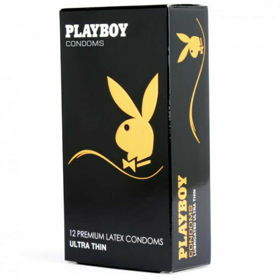 PLAYBOY ULTRA FINO CONDON TRANSPARENTE 12 UDS 54MM