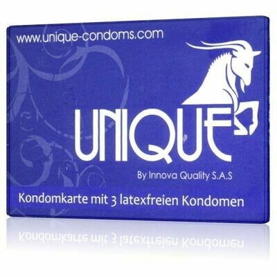 UNIQUE PRESERVATIVOS SIN LATEX / 3UDS