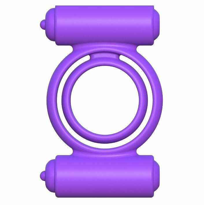 FANTASY C-RINGZ SILICONE DOBLE VIBRADOR DELIGHT