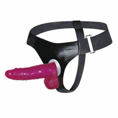 PASSIONATE HARNESS LILA REALISTICO 15CM