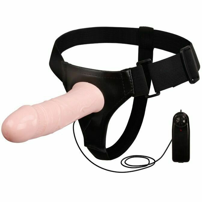 HARNESS HUECO VIBRATOR 17CM CHINA IMPRESSION