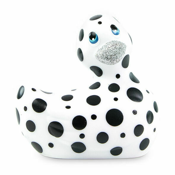 I RUB MY DUCKIE 2.0 | PATO VIBRADOR  (WHITE &amp; BLACK)