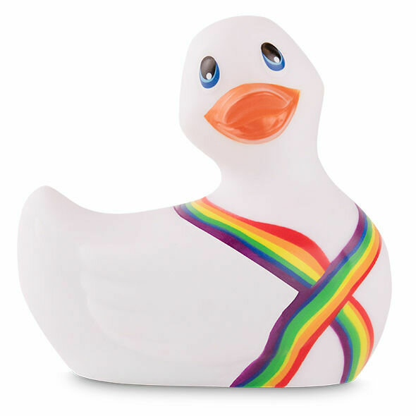 I RUB MY DUCKIE 2.0 | PATO VIBRADOR PRIDE (WHITE)