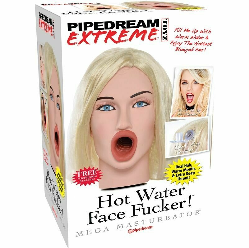 EXTREME TOYZ ROSTRO 3D RUBIA REAL PARA AGUA TEMPLADA
