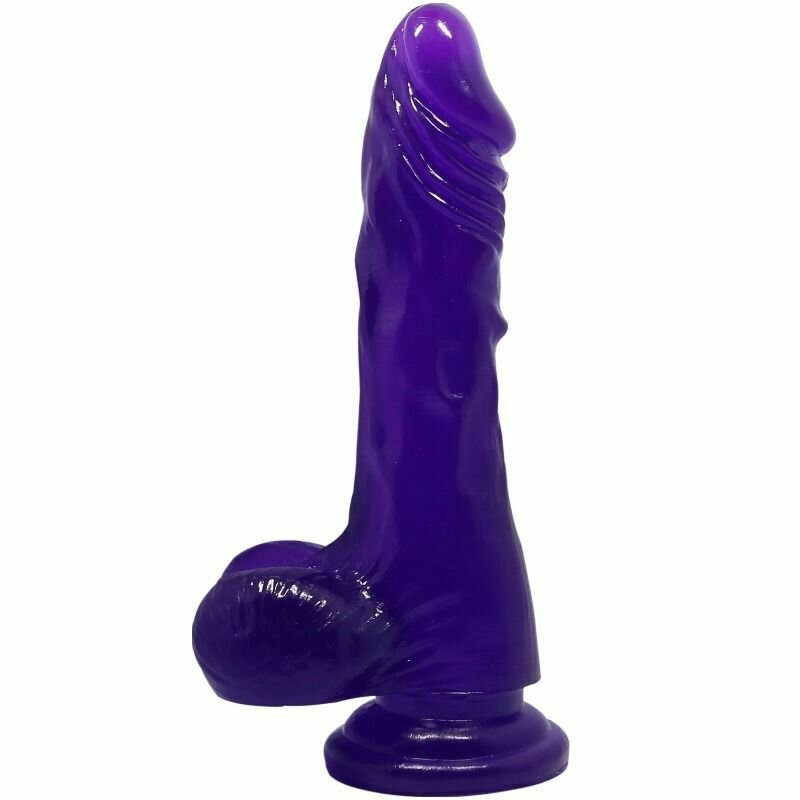 COCK DILDO REALISTICO LILA 21.6 CM