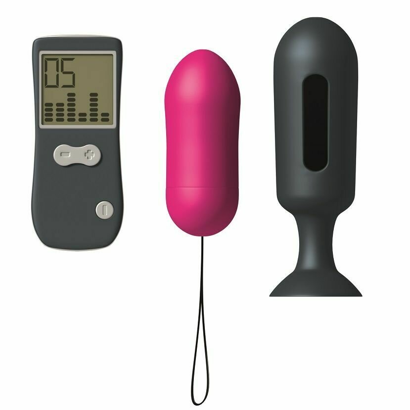 DORCEL HUEVO CONTROL REMOTO + PLUG ANAL