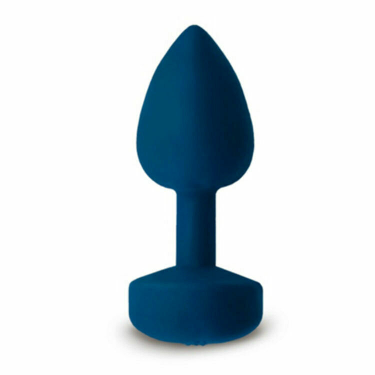 FUNTOYS GPLUG ANAL VIBRADOR RECARGABLE PEQUEÑO AZUL CIELO 3CM
