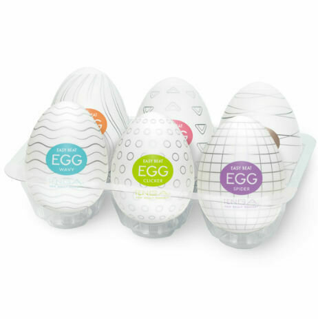 TENGA HUEVO MASTURBADOR PACK 6 MODELOS.