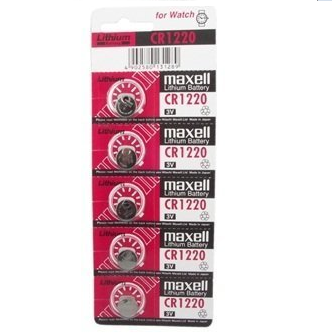 MAXELL PILA BOTON LITIO CR1220 3V BLISTER*5