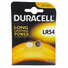 DURACELL PILA BOTON ALCALINA LR44 1,5V BLISTER*2