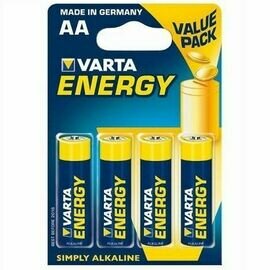 VARTA ENERGY PILA ALCALINA AA LR6 BLISTER*4