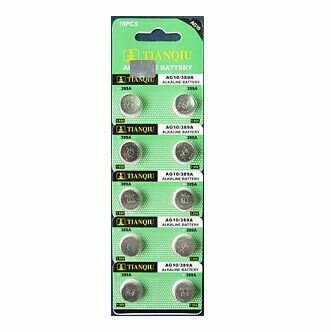 LR1130 / LR1131 1,5V PACK 10 PILAS