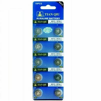 LR44  (AG13) 1,5V PACK 10 PILAS