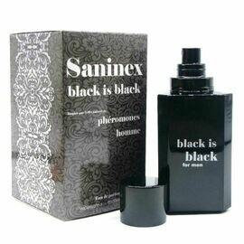 SANINEX BLACK IS BLACK PERFUME CON FEROMONAS HOMBRE