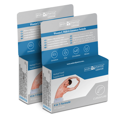 ANDROPHARMA CURVATURE TRATAMIENTO PEYRONIE