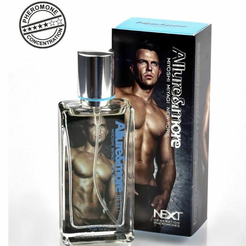 MIYOSHI MIYAGI NEW YORK ALLURE&amp;MORE BLUE PHEROMONE MAN 30ML